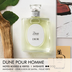 Dune pour Homme Eau de toilette - Notes boisées et vertes Dune pour Homme Eau de toilette - Notes boisées et vertes
